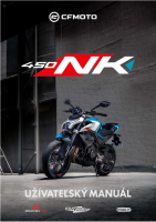 CFMOTO 450NK - Uzivatelsky manual SK 2023-1